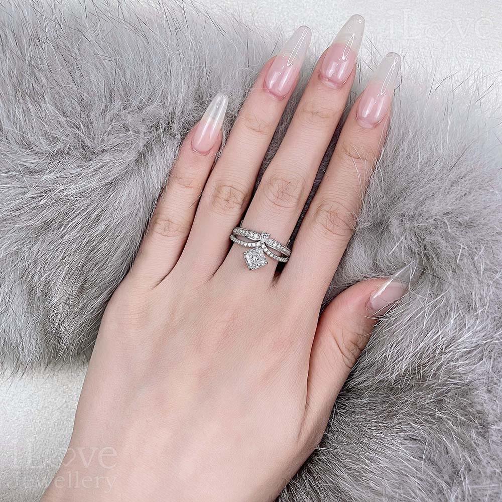 Diamond Knot Ring ILR029