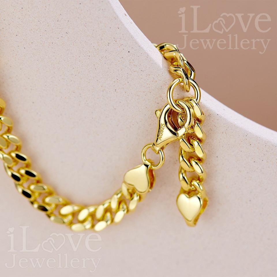 Luxe Chain Sparkle Bracelet ILB005