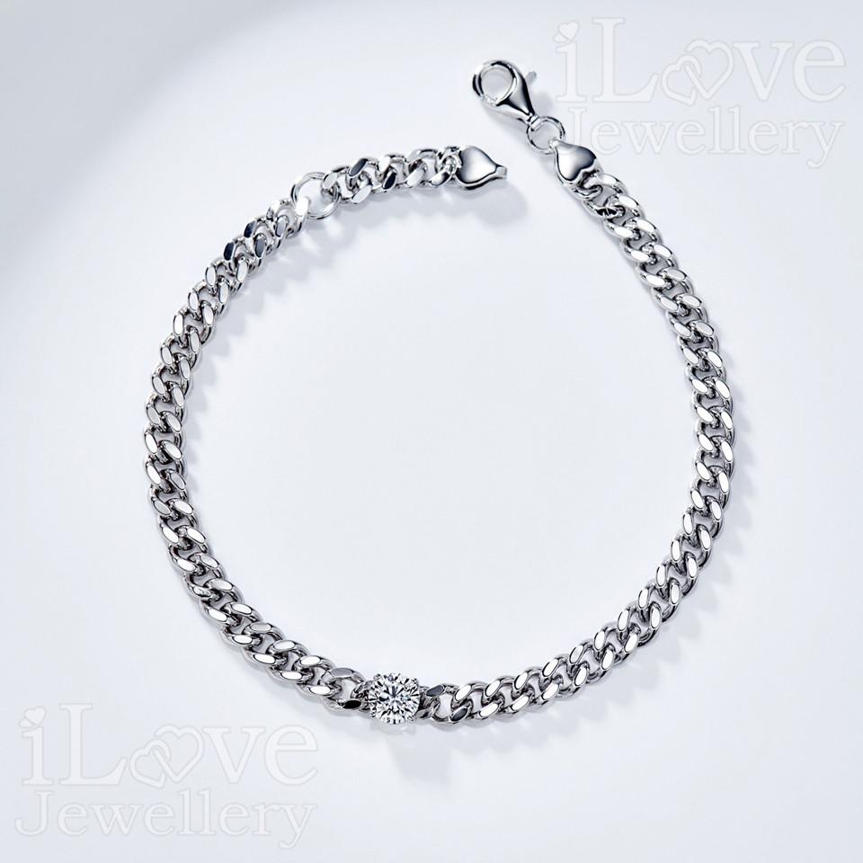 Luxe Chain Sparkle Bracelet ILB005