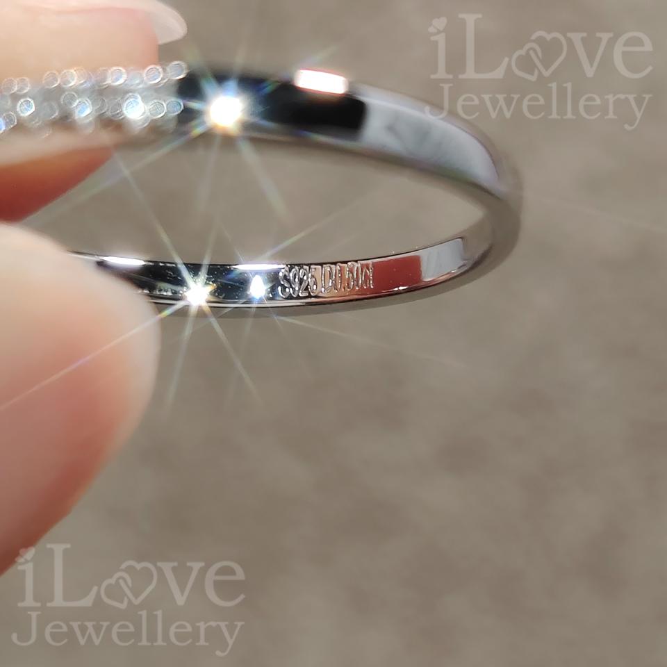 Classic Halo Moissanite Ring ILR203