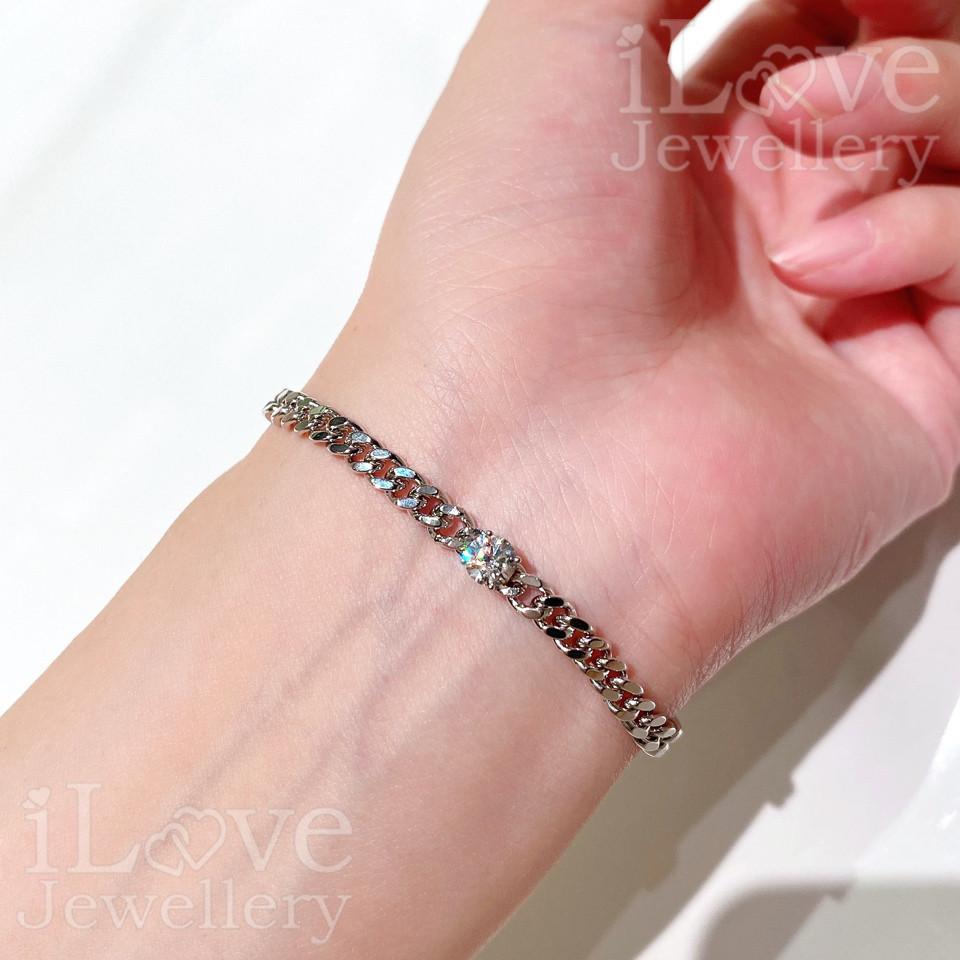 Luxe Chain Sparkle Bracelet ILB005