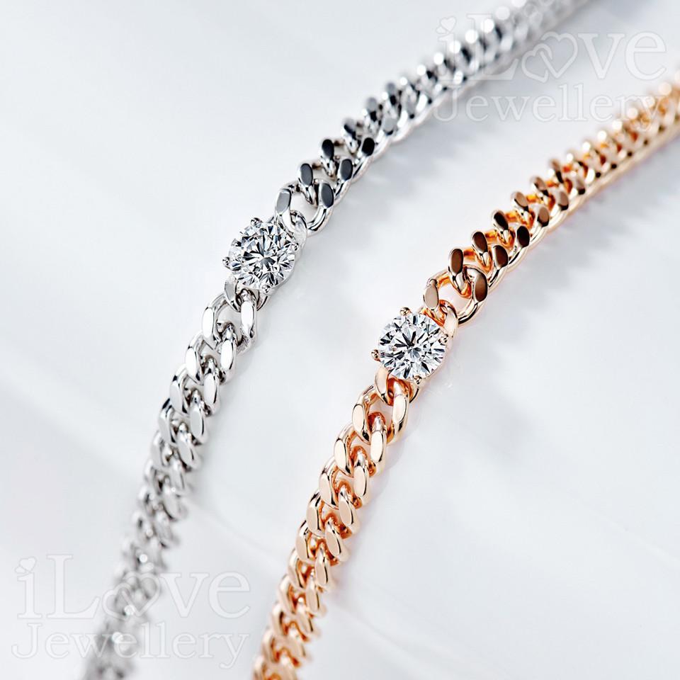 Luxe Chain Sparkle Bracelet ILB005