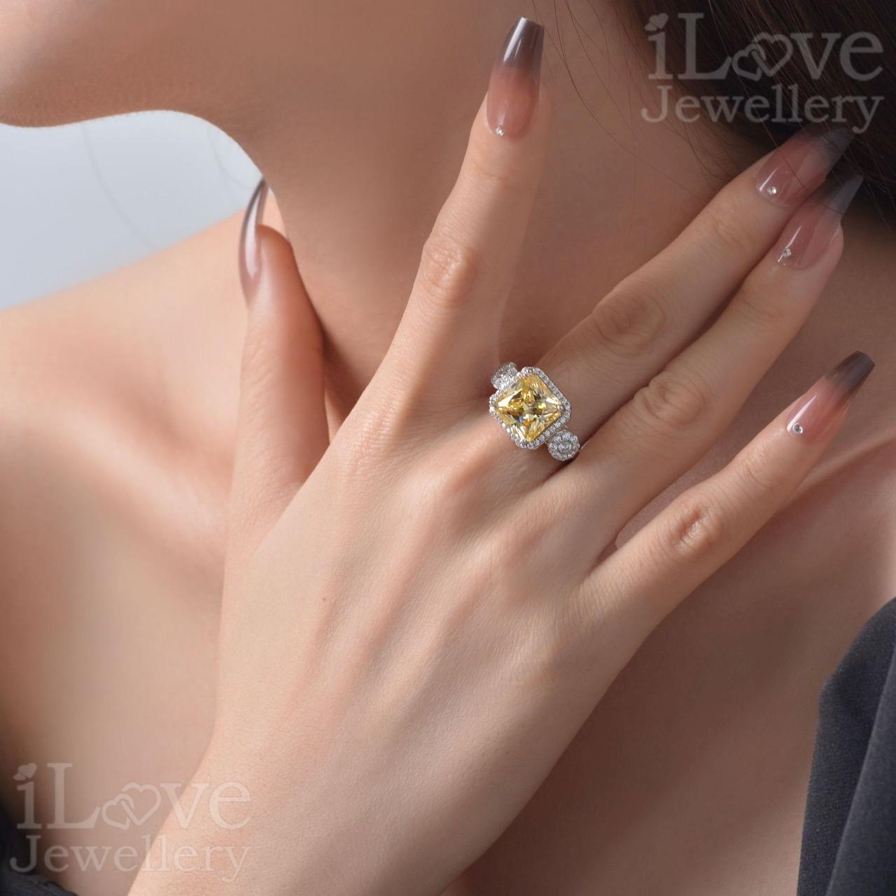 Sunshine Princess Halo Ring ILR040