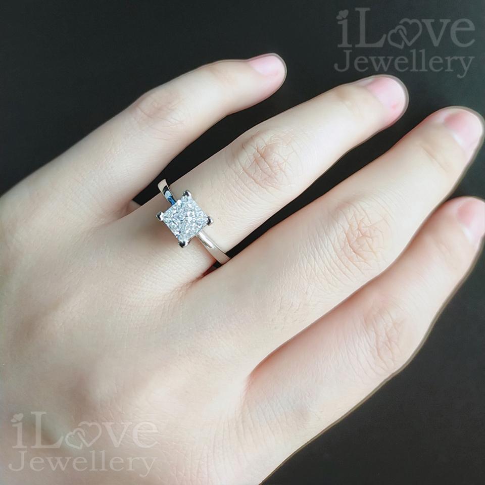 Princess Promise Solitaire Ring ILR007