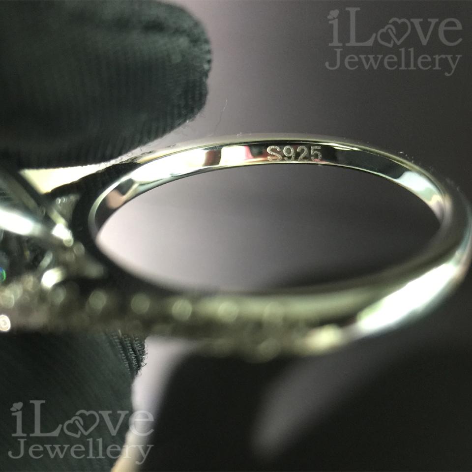 Eternal Oval Solitaire Ring ILR010