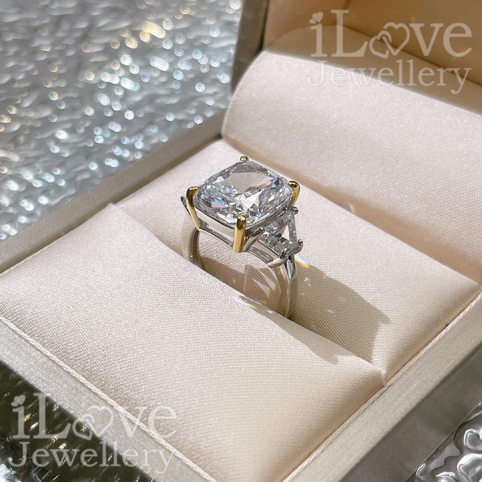 Sunlit Empress Oval Trilogy Ring ILR024