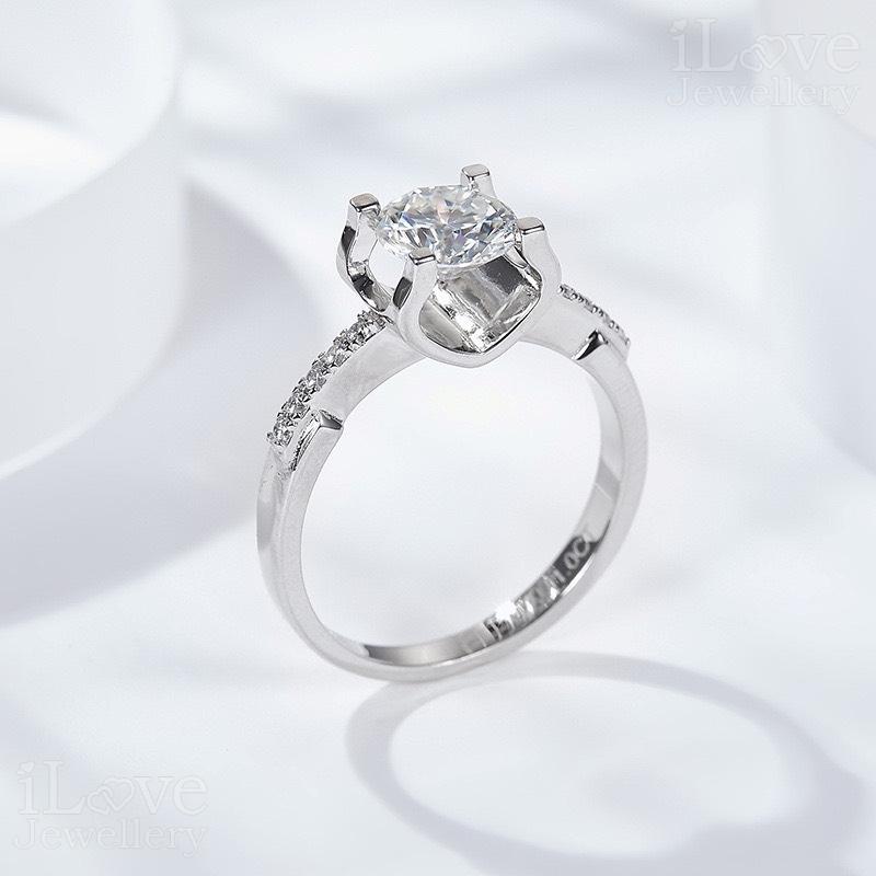 Eternal Moissanite Solitaire Ring ILR211