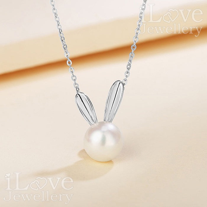 Bunny Pearl Necklace ILN102