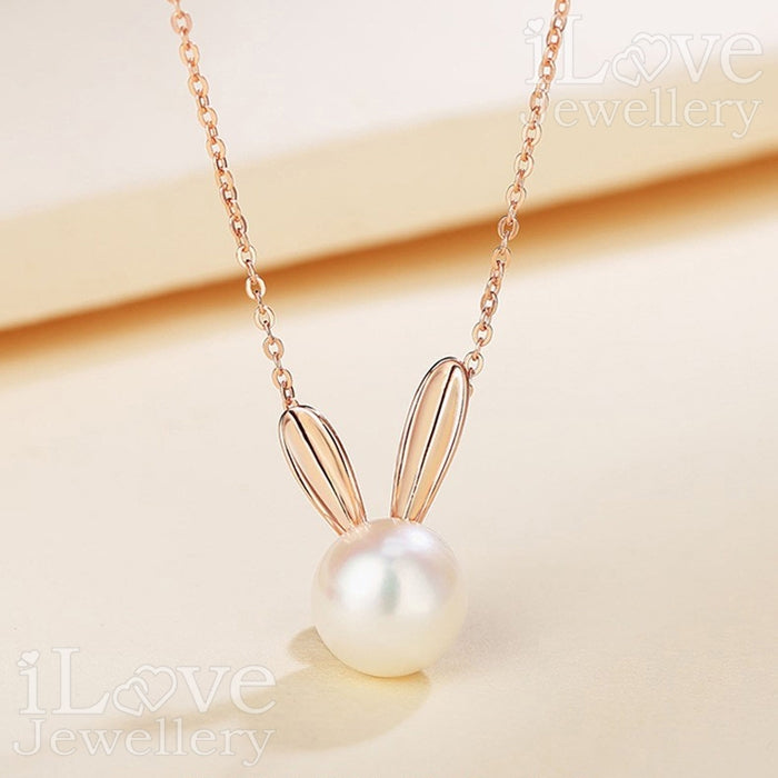 Bunny Pearl Necklace ILN102