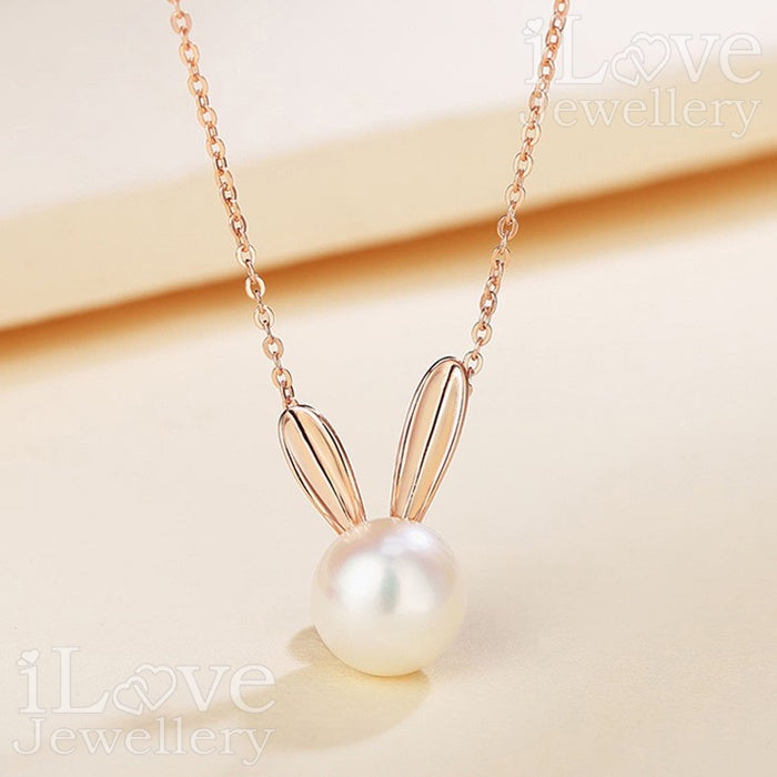 Bunny Pearl Necklace ILN102