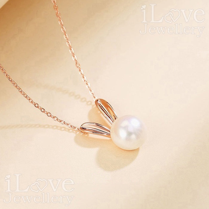 Bunny Pearl Necklace ILN102