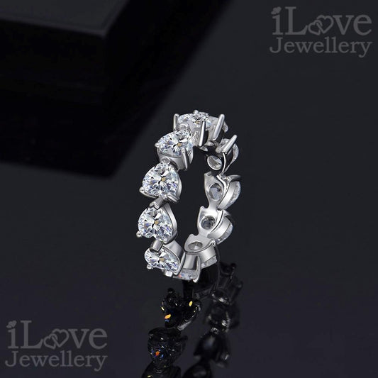 Heart Eternity Band Ring ILR005