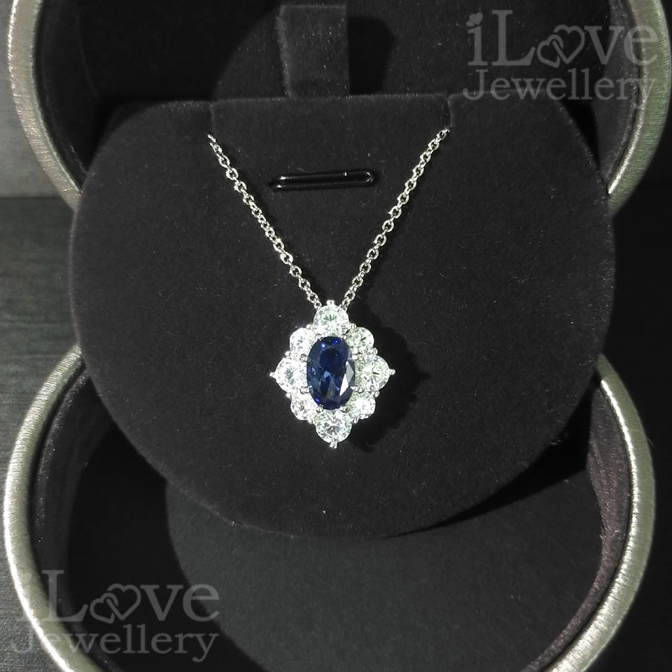 Midnight Garden Halo Necklace ILN001