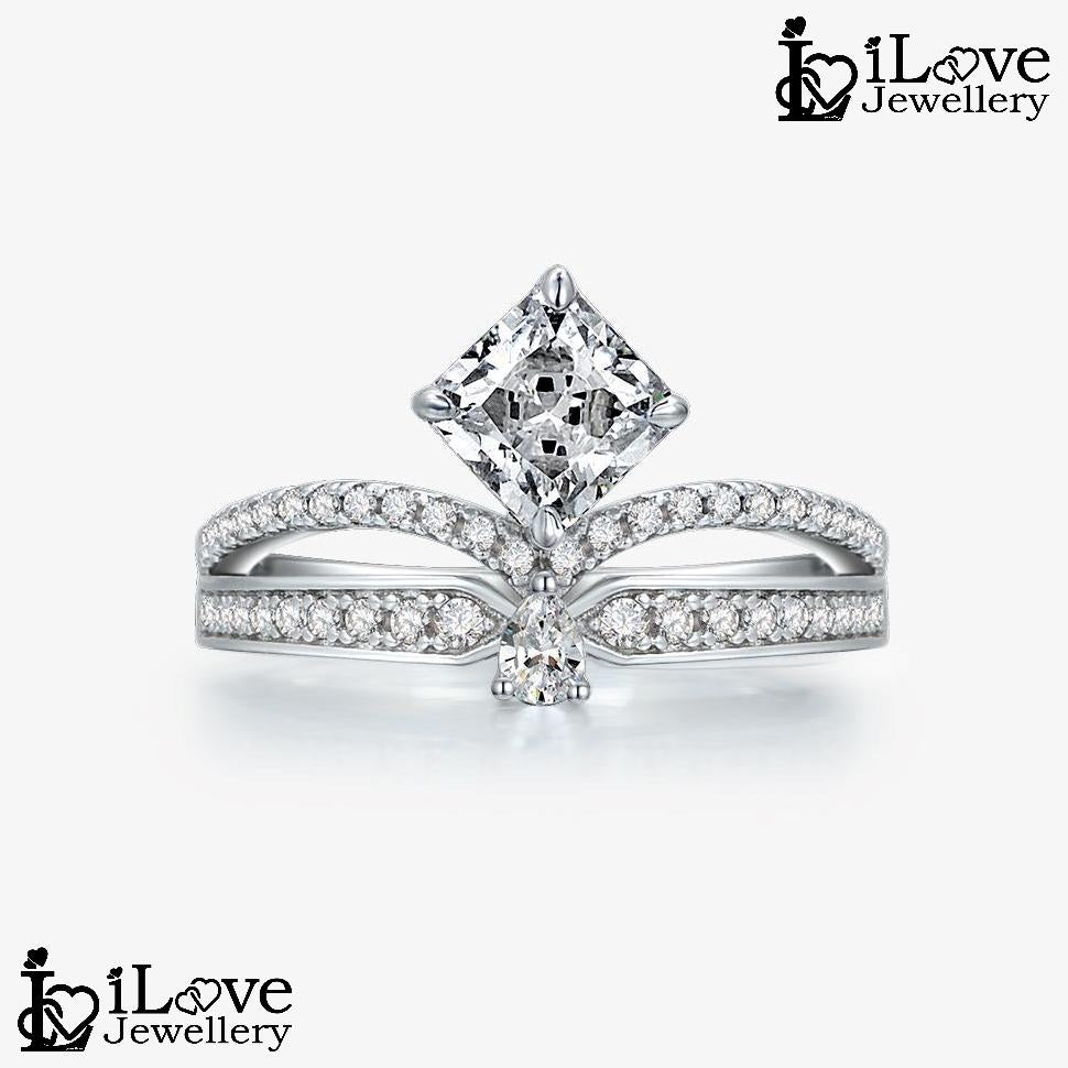 Diamond Knot Ring ILR029