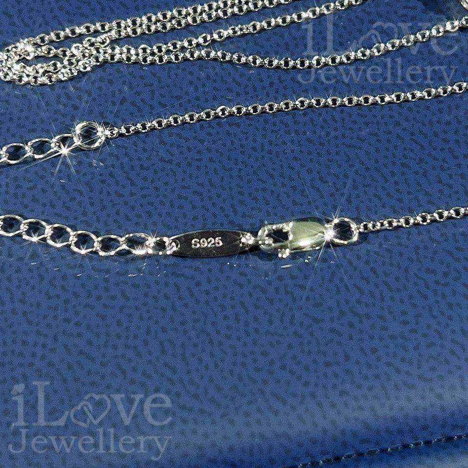 Lucky Blossom Clover Necklace ILN005 Pink