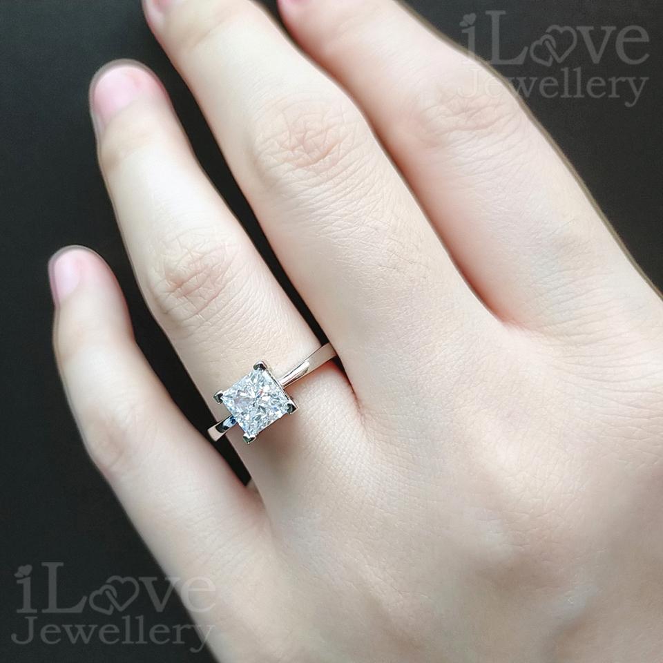 Princess Promise Solitaire Ring ILR007
