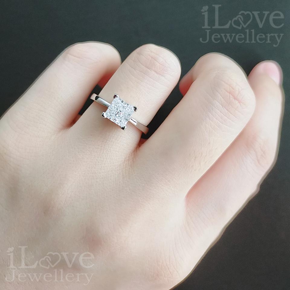 Princess Promise Solitaire Ring ILR007