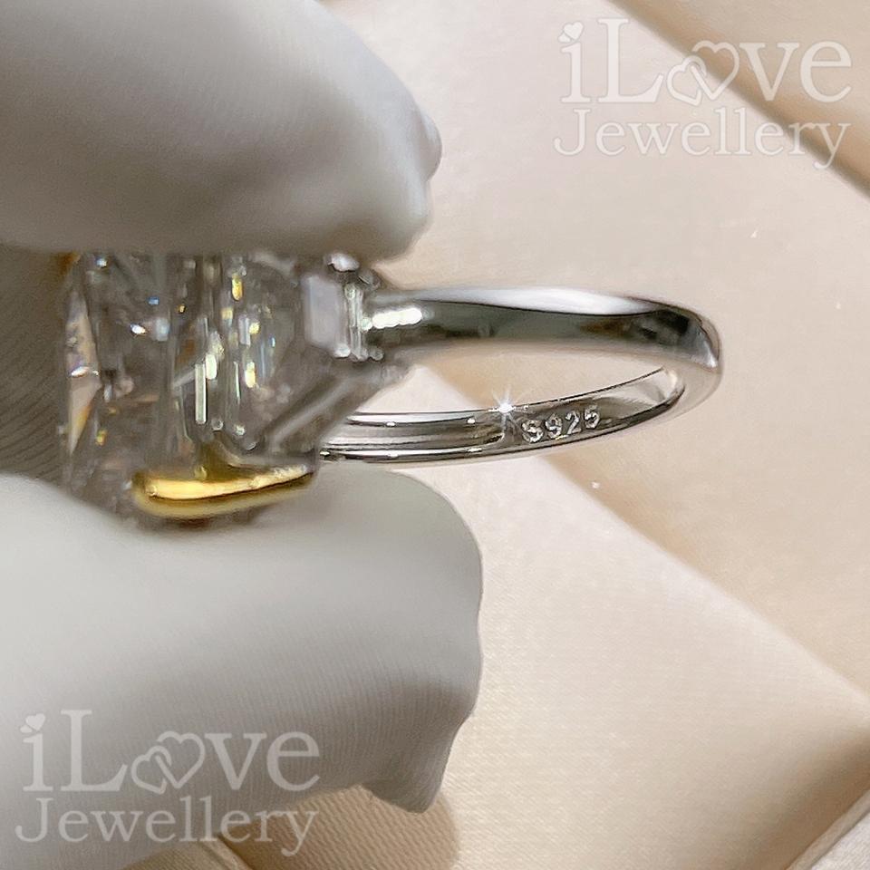 Sunlit Empress Oval Trilogy Ring ILR024