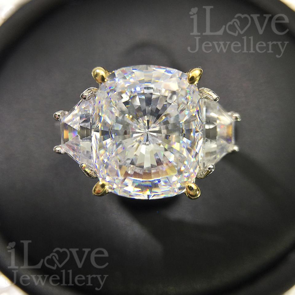 Sunlit Empress Oval Trilogy Ring ILR024