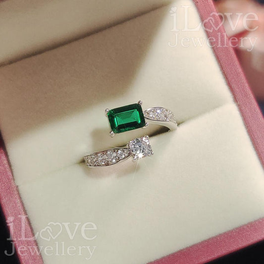 Enchanted Duality CZ Ring ILR060