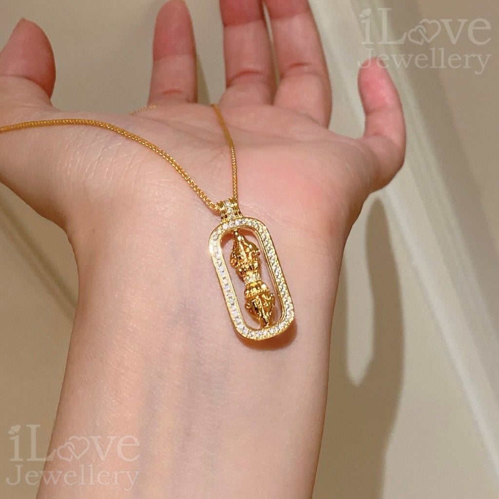 Lucky Pixiu Pendant S925 Silver Chain ILN301