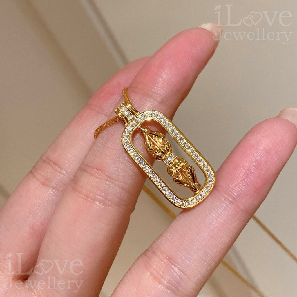 Lucky Pixiu Pendant S925 Silver Chain ILN301