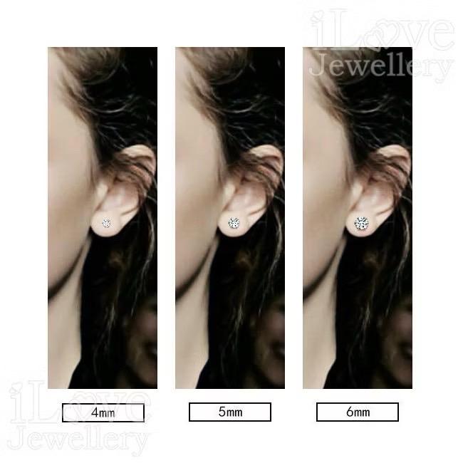 Starlight Whisper Stud Earrings ILE015