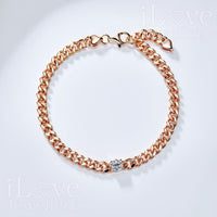 Luxe Chain Sparkle Bracelet ILB005
