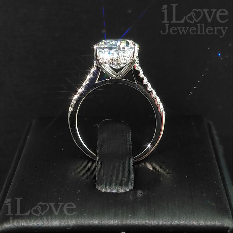 Eternal Oval Solitaire Ring ILR010