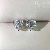 Sweetheart Sparkle Stud Earrings ILE005