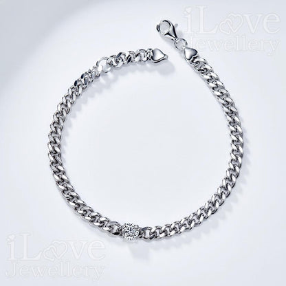 Luxe Chain Sparkle Bracelet ILB005