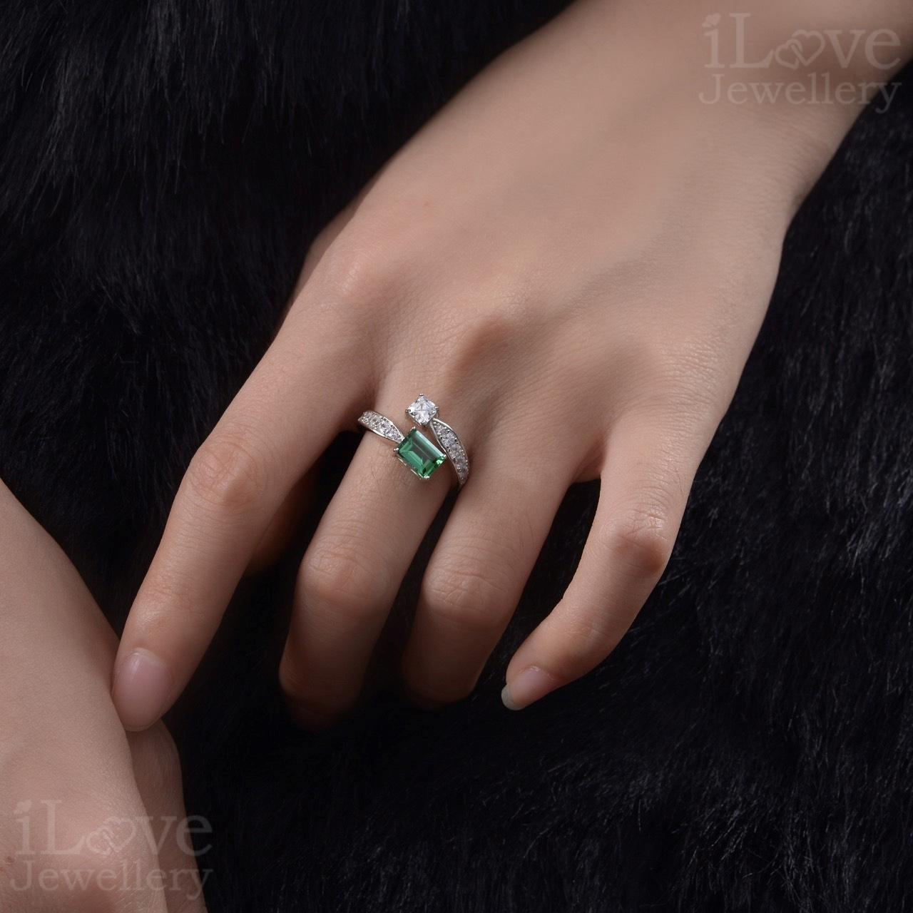 Enchanted Duality CZ Ring ILR060