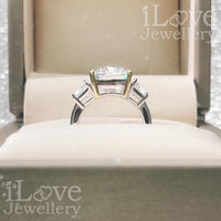 Sunlit Empress Oval Trilogy Ring ILR024