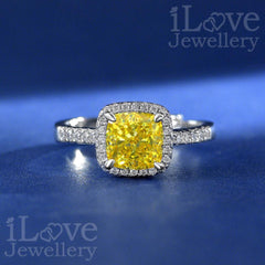 Lumina Grace Halo Adjustable Ring ILR052