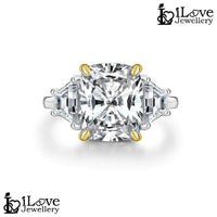 Sunlit Empress Oval Trilogy Ring ILR024
