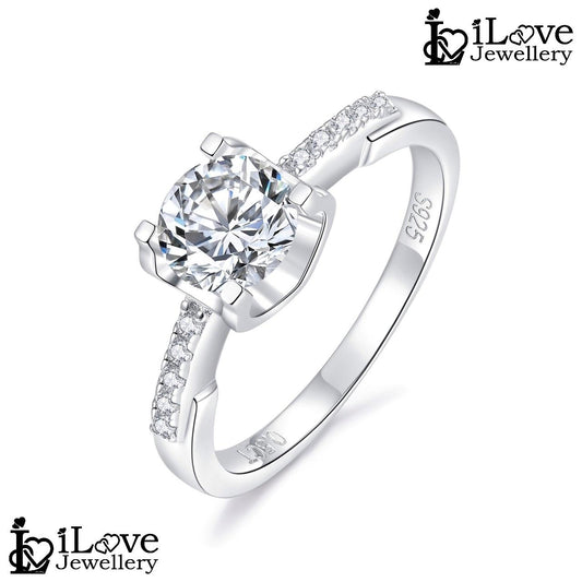Eternal Moissanite Solitaire Ring ILR211