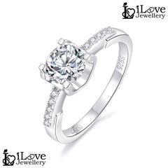 Eternal Moissanite Solitaire Ring ILR211