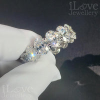 Infinity Oval Eternity Ring ILR004