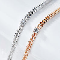 Luxe Chain Sparkle Bracelet ILB005
