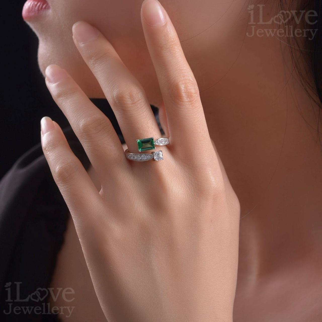 Enchanted Duality CZ Ring ILR060