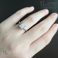 Princess Promise Solitaire Ring ILR007