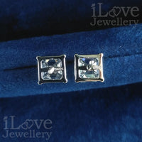Timeless Asscher Stud Earrings ILE007