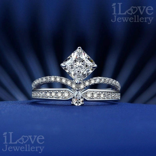 Diamond Knot Ring ILR029