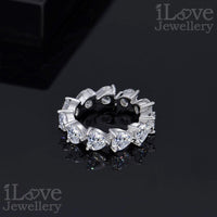 Heart Eternity Band Ring ILR005