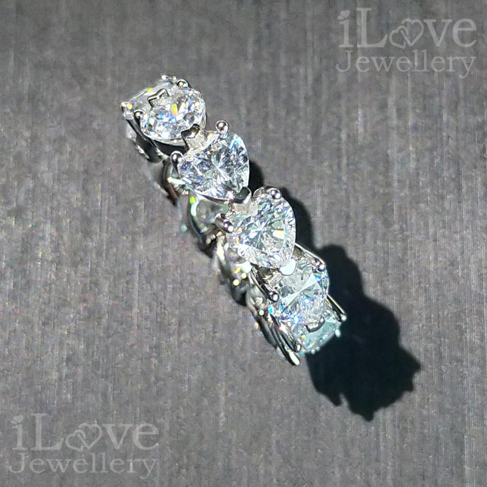 Heart Eternity Band Ring ILR005
