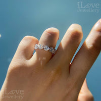Heart Eternity Band Ring ILR005