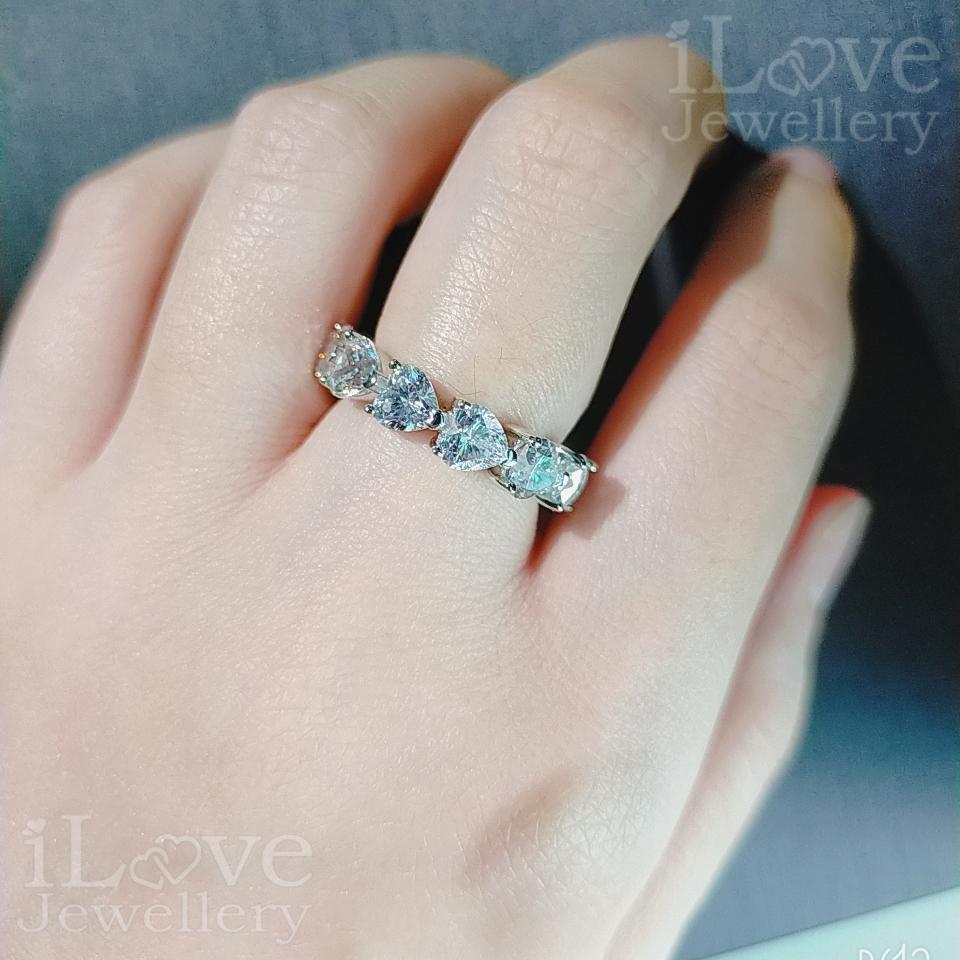 Heart Eternity Band Ring ILR005