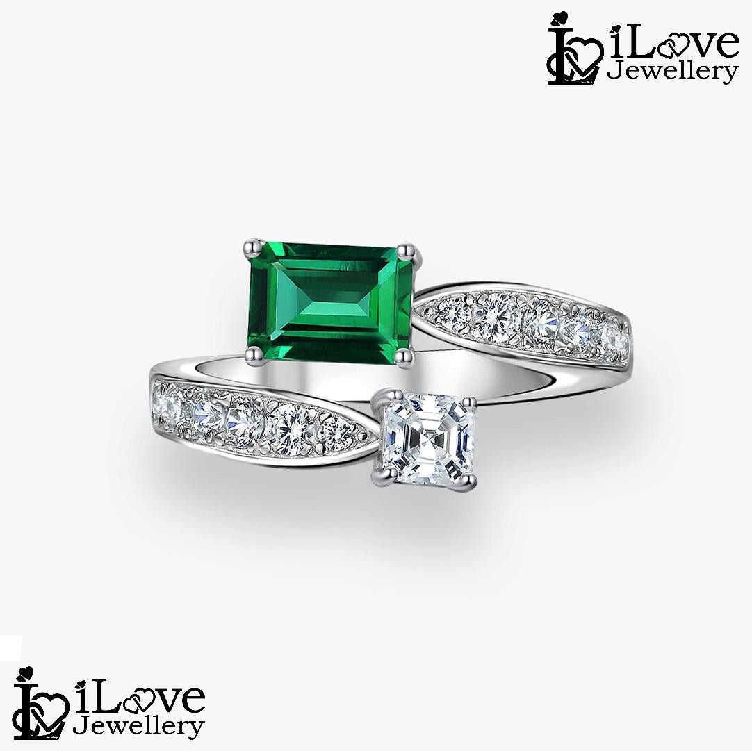 Enchanted Duality CZ Ring ILR060