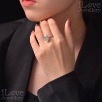 Eternal Oval Solitaire Ring ILR010