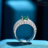 Oval Emerald Statement Ring ILR031